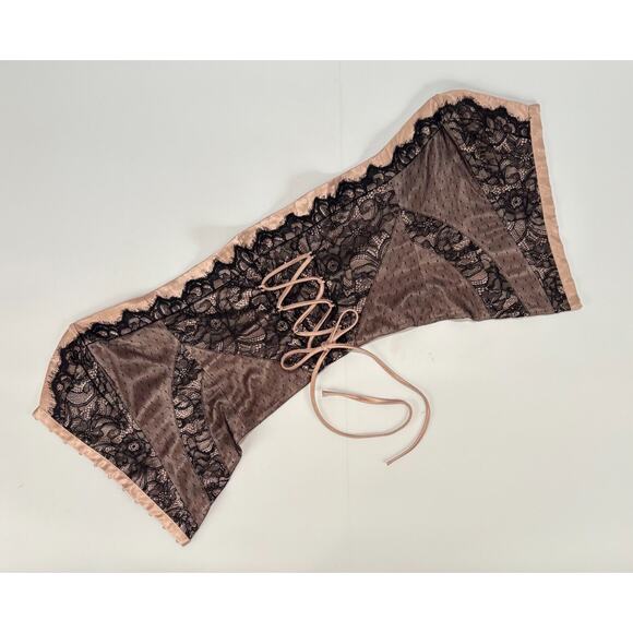 VTG Y2K Guess Lace Corset Small Med Bustier Sexy Lingerie Fem Y2K Club Festival - Picture 4 of 7